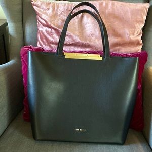 Ted Baker Black Tote with Removable Insert Clutch